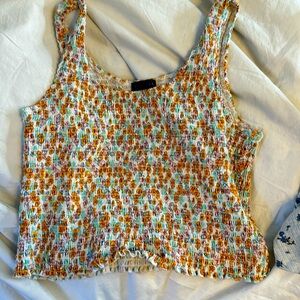 Flower tank top